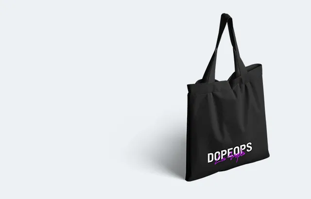 Dopeops Accessories Tote Bags