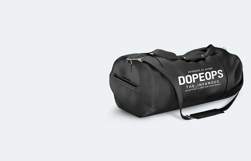 Dopeops Luxury British Streetwear Label Gym Bag