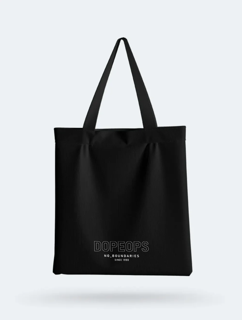 Dopeops Tote Bag Black Small No Boundaries