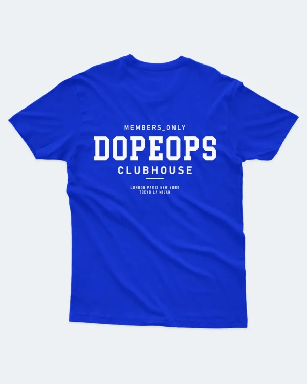 Dopeops Clubhouse Mens T-Shirts Luxury Streetwear Fashion Label (2)