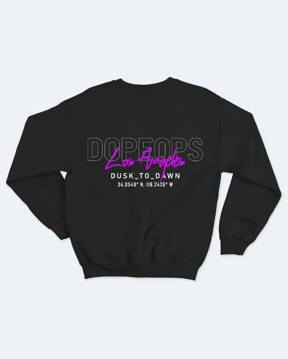 Dopeops Luxury Apparel Brand Dusk to Dawn Collection Mens Sweatshirt (2)