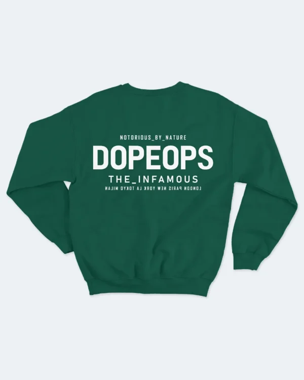 Dopeops Luxury Apparel Brand The Infamous Collection Mens Sweatshirt (14)