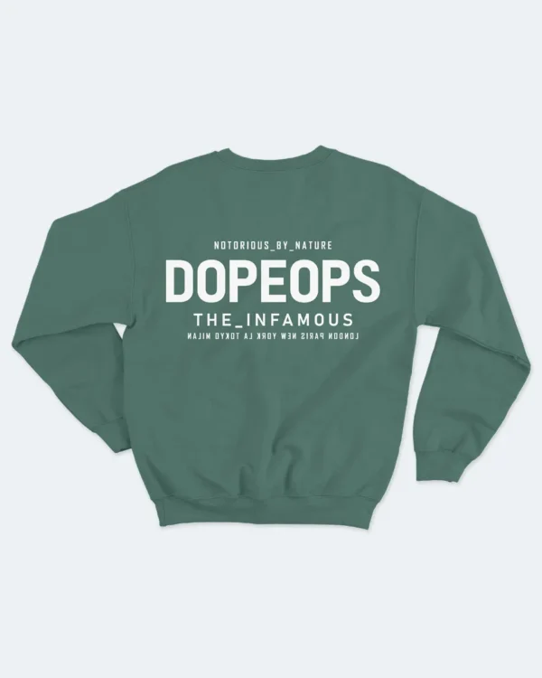 Dopeops Luxury Apparel Brand The Infamous Collection Mens Sweatshirt (20)